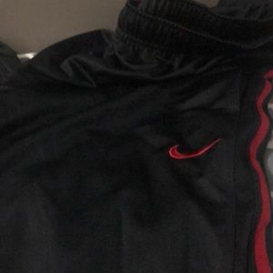 Nike Pants black and red